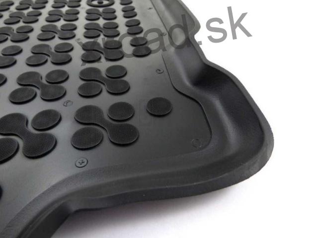 Gumová vaňa Škoda Octavia II combi od 2004 1ks (REZAW)